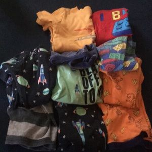 Lot of 2t short sleeved pjs for boys